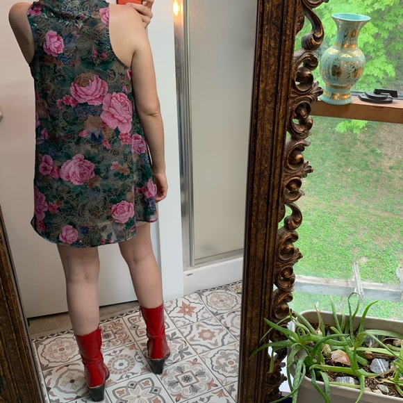 Victoria’s Secret 90s floral button front dress S - Picture 4 of 9